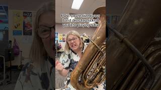 But tuba players ARE my favorites! I swear! #band #banddirector #tuba #bandkids #tubas #schoolband