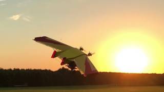 Flying the Lightning Bug ultralight with model engines
