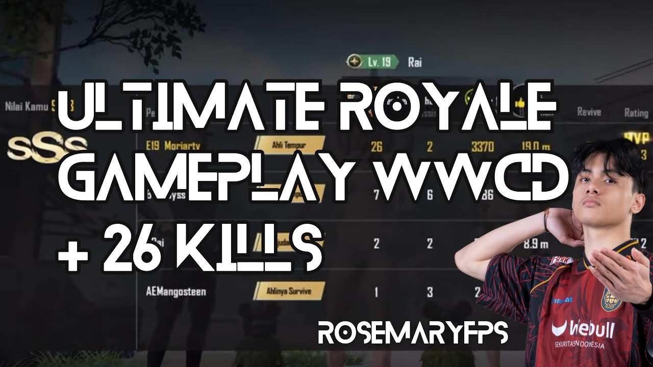 ULTIMATE ROYALE 26 KILL GENDONG VIP?