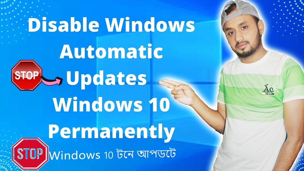how to stop automatic update on windows 10 | How to Disable Windows ...