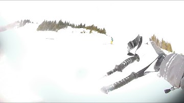 Crash at Vail caught on GoPro Fusion 360 Camera!