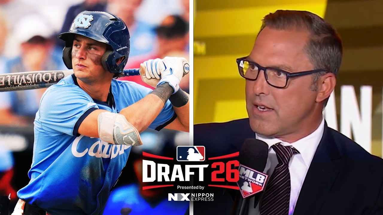 Did Boston Red Sox reach with UNC shortstop Jake Schaffner at No. 20? | 2026 MLB Draft | MLB on NBC