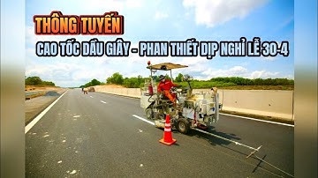 Thông tuyến cao tốc Dầu Giây - Phan Thiết dịp nghỉ lễ 30-4