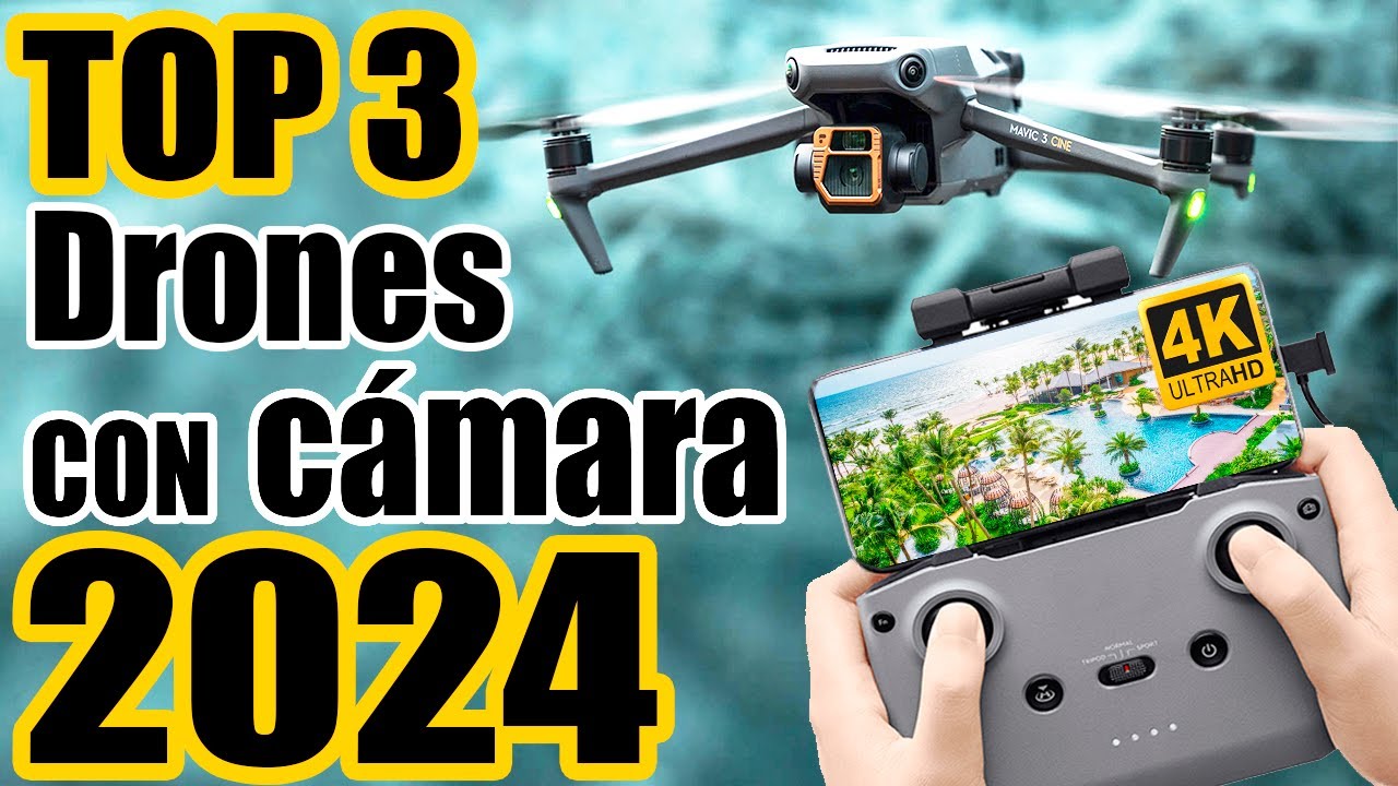 ✓Mejores Drones con Cámara 4K🔶CALIDAD PRECIO 2024 Baratos en para Video y  Fotografía 