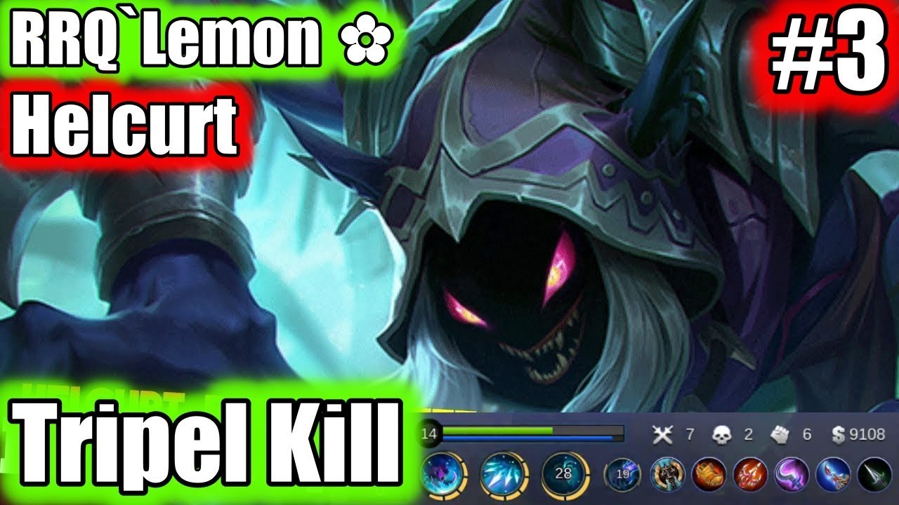 Helcurt | RRQ`Lemon ✿ Perfect Gameplay [Rank 1 Kagura Global] | RRQ`Lemon ✿ Helcurt Gameplay #3