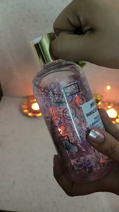 Nykaa wanderlust - french lavender #bodywashes #bodywash