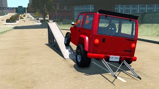 Rollover Crashes #1 - BeamNG Drive | Crashes Plus