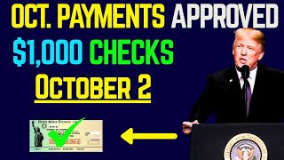 October 2025 Stimulus Check Update | $1,000 for Eligible Americans