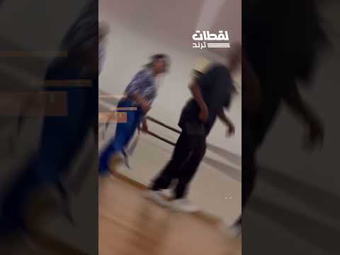 أسماء جلال عملت رقصة غريبة في كواليس الفستان الأبيض