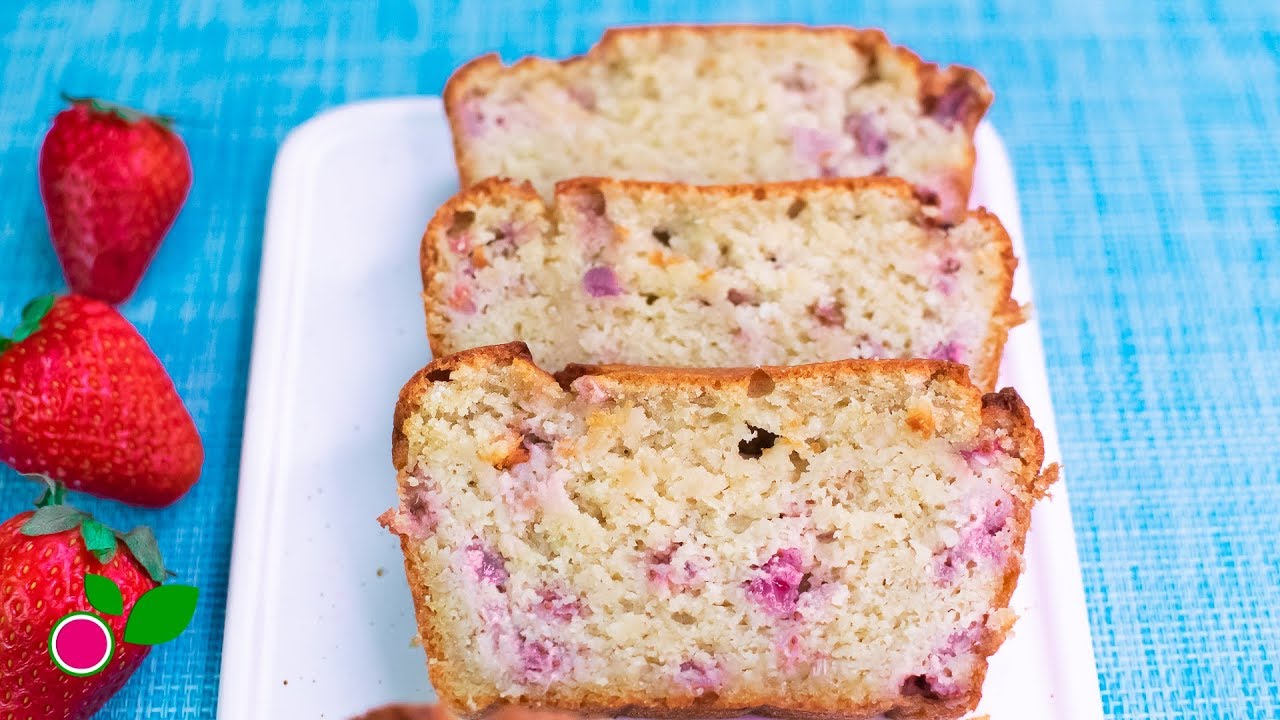 🍓🍞 Pan de Fresas | Low-Carb & Keto | YoMasGreen