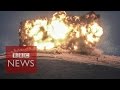 Islamic State command centre 'hit' by US air strike near Kobane - BBC News