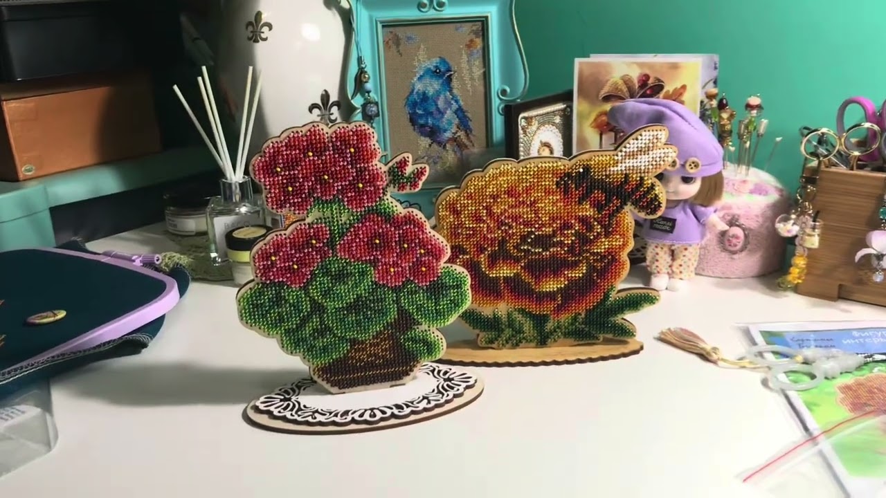 Вышивка в ноябре: процессы, финиш, ближайшие старты и небольшие покупки🍁🐿️🍂.