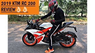 KTM RC 200 ABS review in Hindi | White color KTM RC 200 ABS from Delhi | Full review of KTM RC 200