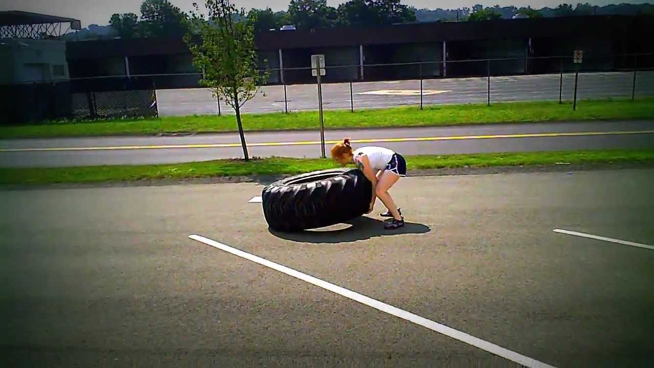 TIRE FLIPS! - YouTube