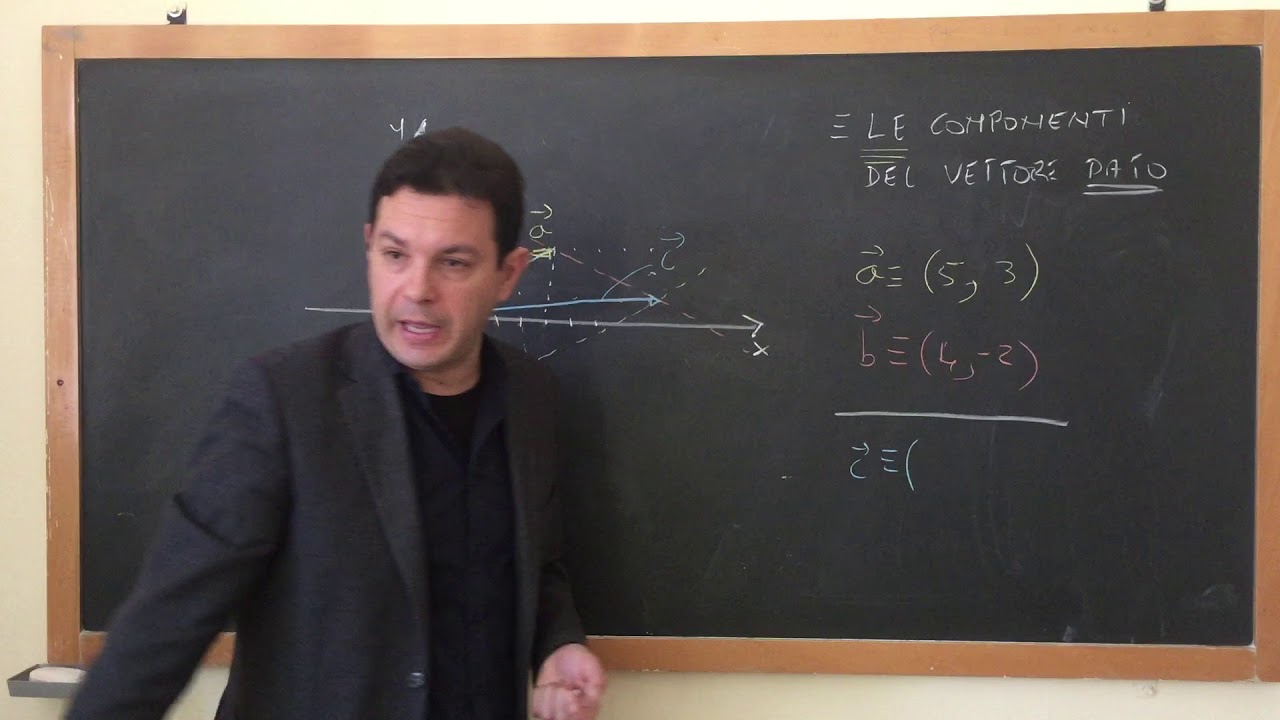 Le componenti di un vettore