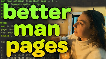 Improve man pages with syntax highlighting & more