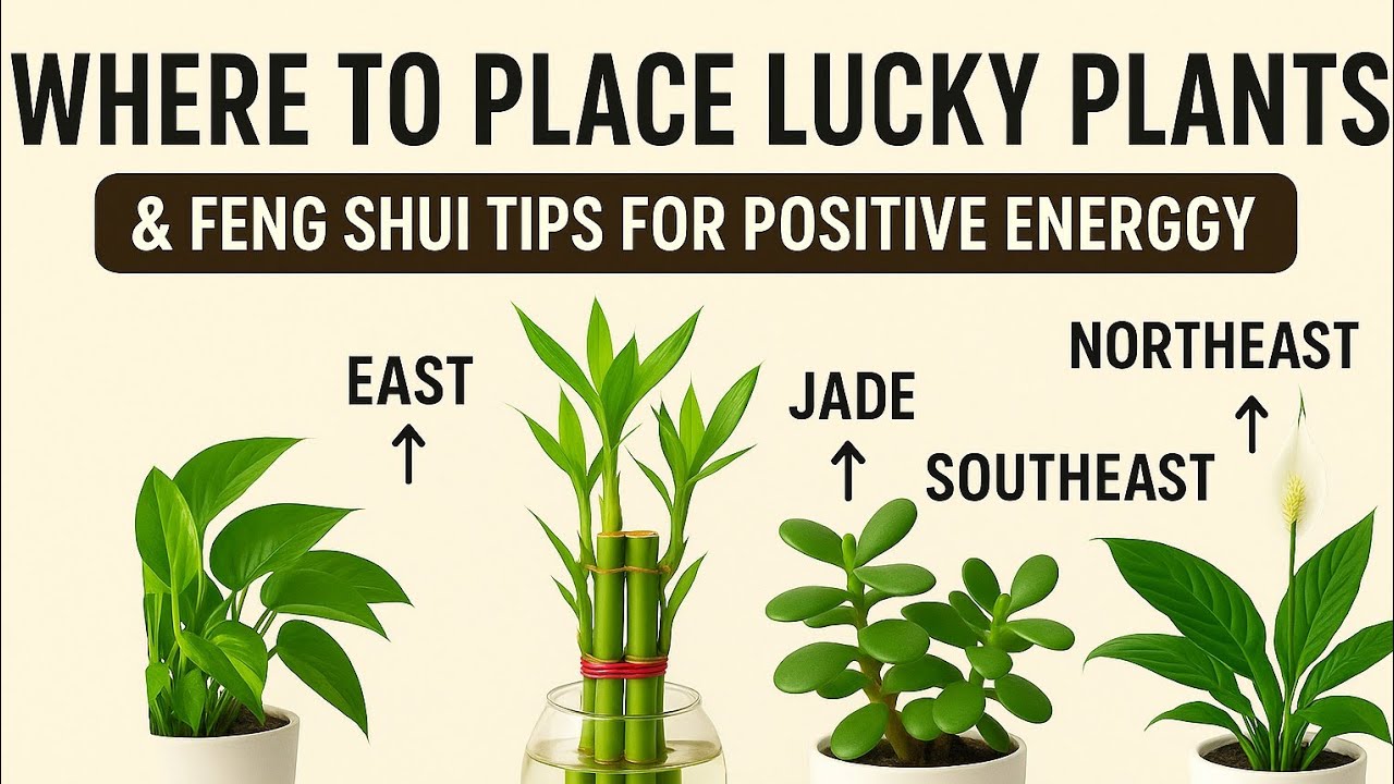 Where to Place Lucky Plants for Maximum Benefit According to Vastu and ...