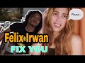 REACTING TO FELIX IRWAN  OFFICIAL VIDEO "FIX YOU" COVER SONG |Coldplay