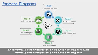How to create circular flow diagram in PowerPoint #Cycle diagram #process diagram #freedownload #ppt
