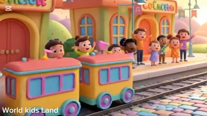 JJ's Choo Choo Train Adventure !🚂😄 | Nursery Rhymes and kids Songs 🎵🍉 | Animals for kids