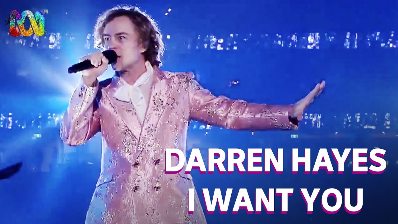 Darren Hayes - I Want You | Sydney Gay and Lesbian Mardi Gras 2022
