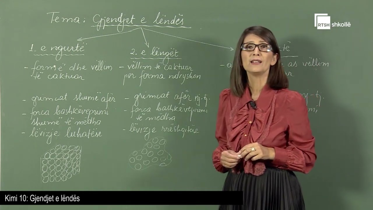 Gjendjet e lëndës| Kimi 10