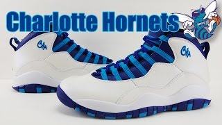 Air Jordan 10 Charlotte Hornets Review