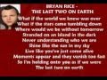 Bryan Rice - The Last Two On Earth ( + lyrics 2006)