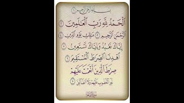قراءة رائعة لسورة الفاتحة بصوت هزاع البلوشي wonderful reading of Surah Alfatiha by Hazza Albalushi