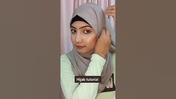 Chiffon Hijab tutorial✨ #hijab #hijabfashion #hijabstyle #shorts #youtube