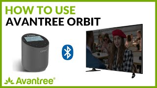 How To Use Avantree Orbit - Bluetooth 50 Transmitter Adapter With Screen Display For Tv