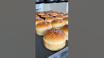 The Softest Burger Bun Recipe 🍔