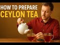 How to prepare a tea #ceylontea  #tea #srilanka #cupoftea #teaindustry #teapreparation #teadrinking