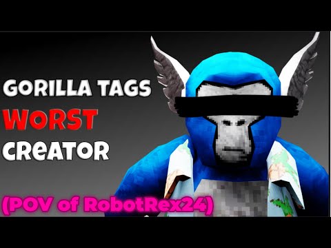 Exposing the WORST Gorilla Tag Youtuber... (POV: From RobotRex24)