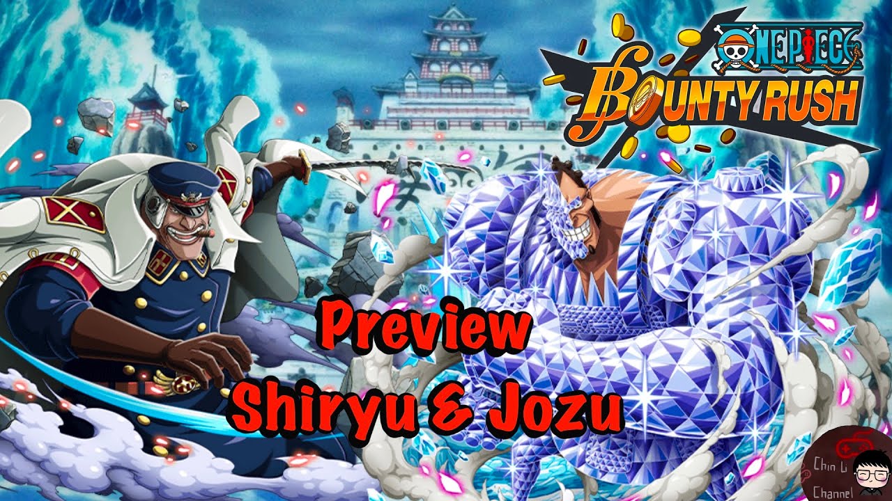 Preview New Characters Shiryu Jozu One Piece Bounty Rush OPBR preview-new-characters-shiryu-jozu-one-piece-bounty-rush-opbr