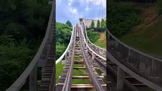 Theres NO lap bar on this coaster...#shorts