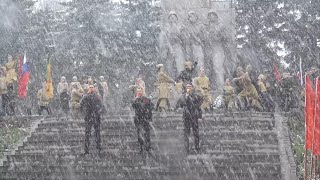 9 мая, День Победы, такой погоды ещё не было  « Святый Боже», смотреть до конца