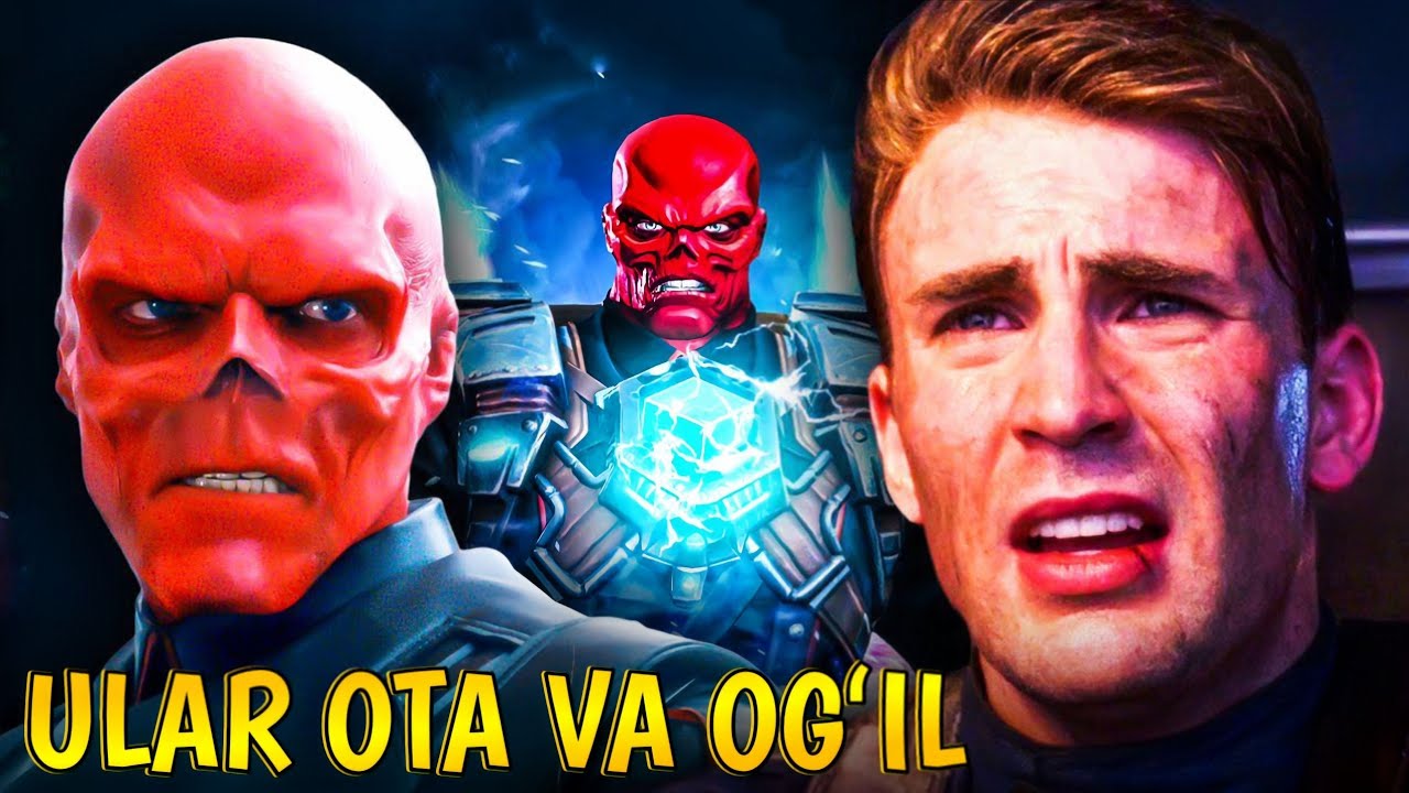 Ular ota va o'g'il | Qizil chanoq Kapitan Americaning o'g'limi ?