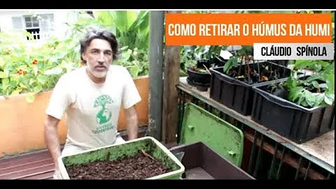 Como tirar húmus?