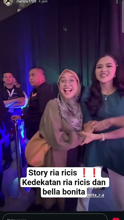Kedekatan ria ricis dengan bella bonita di event denny caknan