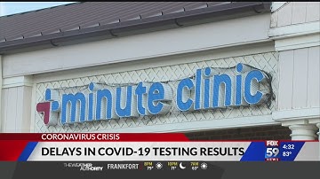 Delays in COVID-19 testing at Minute Clinics