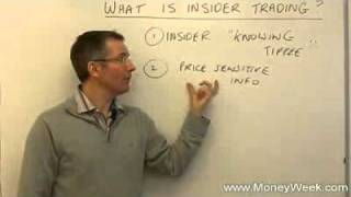 What is insider trading?  MoneyWeek Investment Tutorials