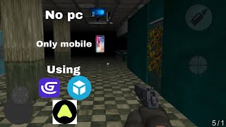 @Sketchfab @GDevelopApp 3d shooter using phone only made game with gdevelop