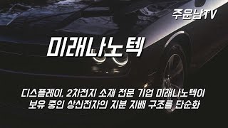미래나노텍 주가 추세 분석 상승전환 시작 아직은 좀더 시간이 필요할 수 있습니다.