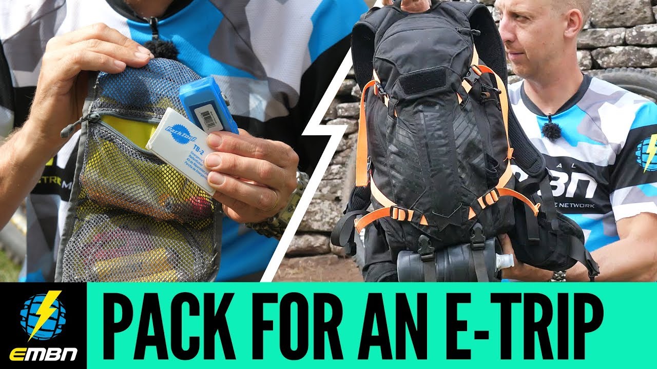 How To Pack For An EBike Adventure YouTube
