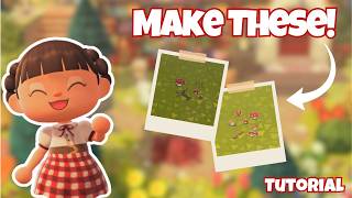 Make These! 🍄 Easy Filler Ground Designs for Animal Crossing: New Horizons