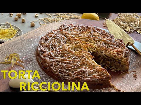 TORTA RICCIOLINA | A REVIVED OLD RECIPE | CURLY EGG PASTA TART