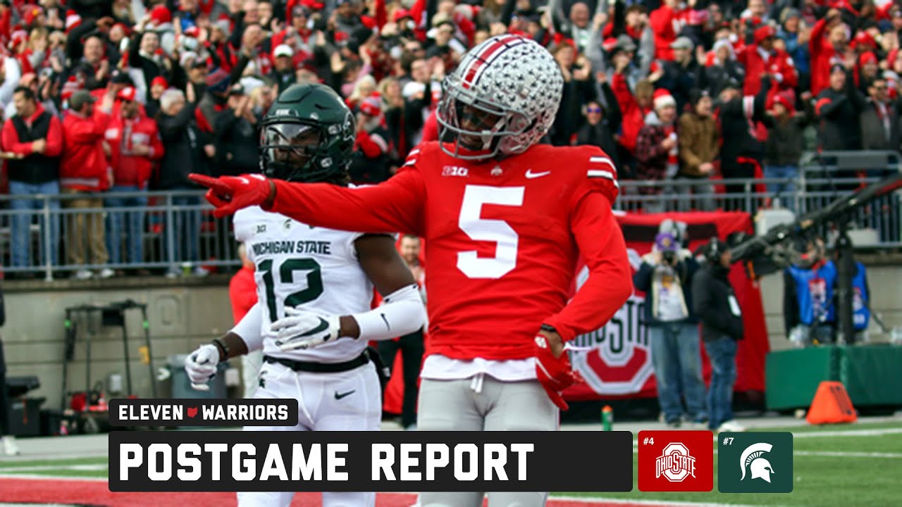 Follow live: Ohio State Buckeyes beat Michigan State 56-7 in the 4th ...