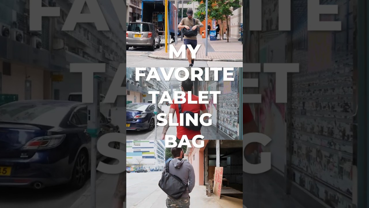 Top 3 Sling Bags That Fit a Tablet Perfectly