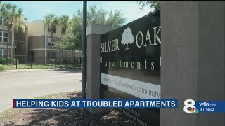Organizer holds back-to-school fundraiser for students living in Silver Oaks Apartments